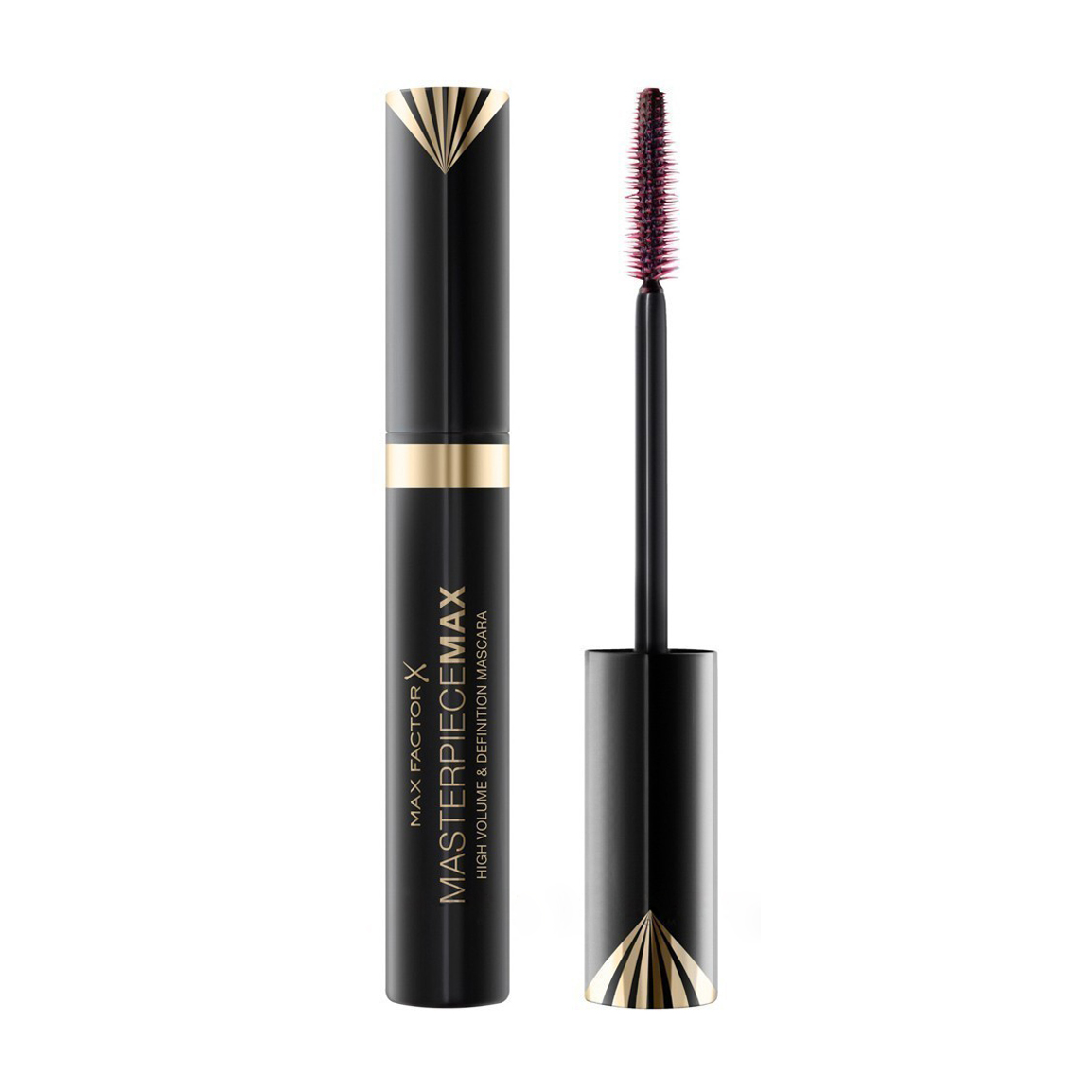 Туш для вій Max Factor Masterpiece Max об'ємна та розділювальна, 01 Black, 7.2 мл