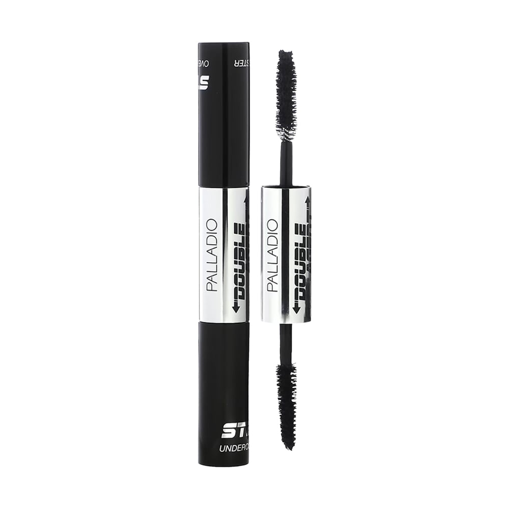 Туш-праймер для вій Palladio Double Agent Mascara, Black, 5.5 мл